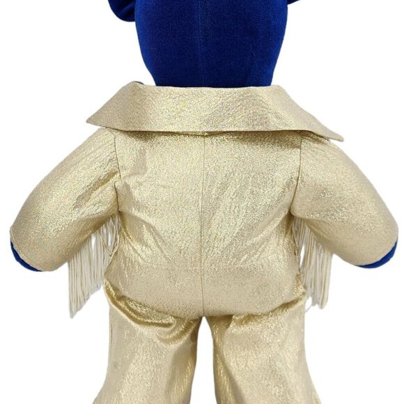 Vintage North American Bear Co Inc Plush Blue Elvis Teddy Bear 20" 1979 - Picture 9 of 10